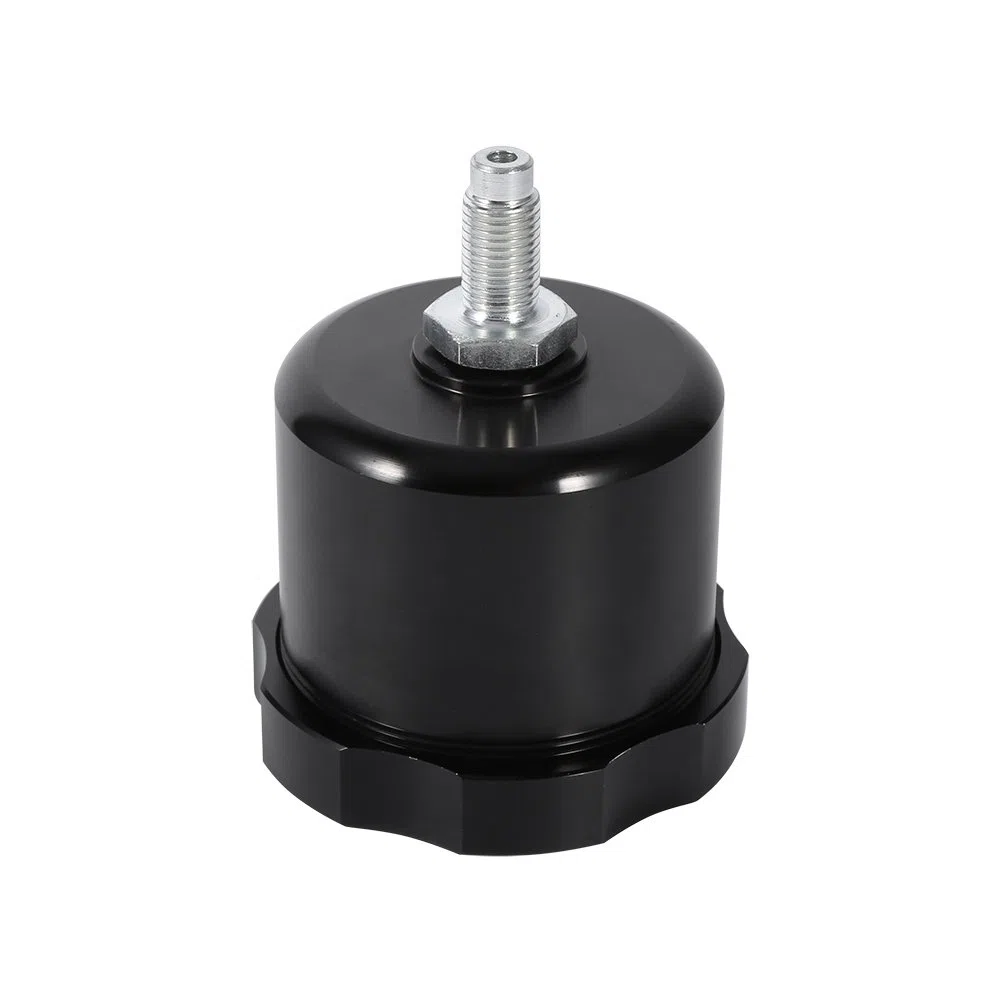 Freno de mano hidráulico, recipiente de líquido de frenos, tanque de aceite universal, recipiente de frenos de aluminio, accesorio para carreras de drift (negro)