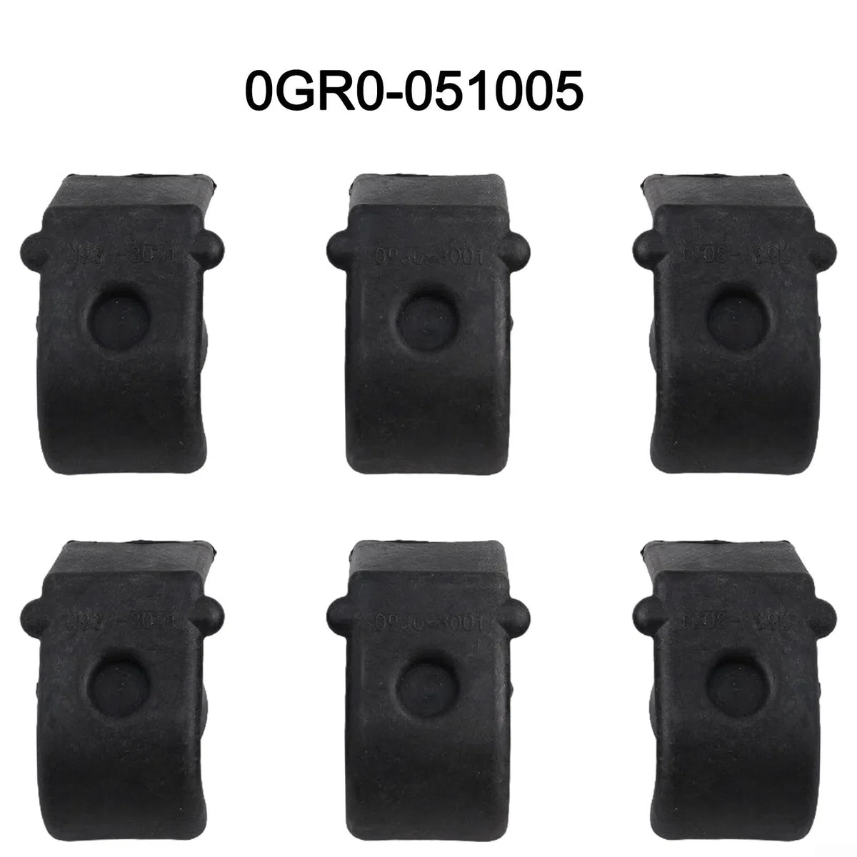 CVT - Juego de 6 bujes de nailon de embrague compatible con CFMoto CF550 Cforce Uforce Zforce 400 450cc 550cc 850cc 1000cc ATV UTV