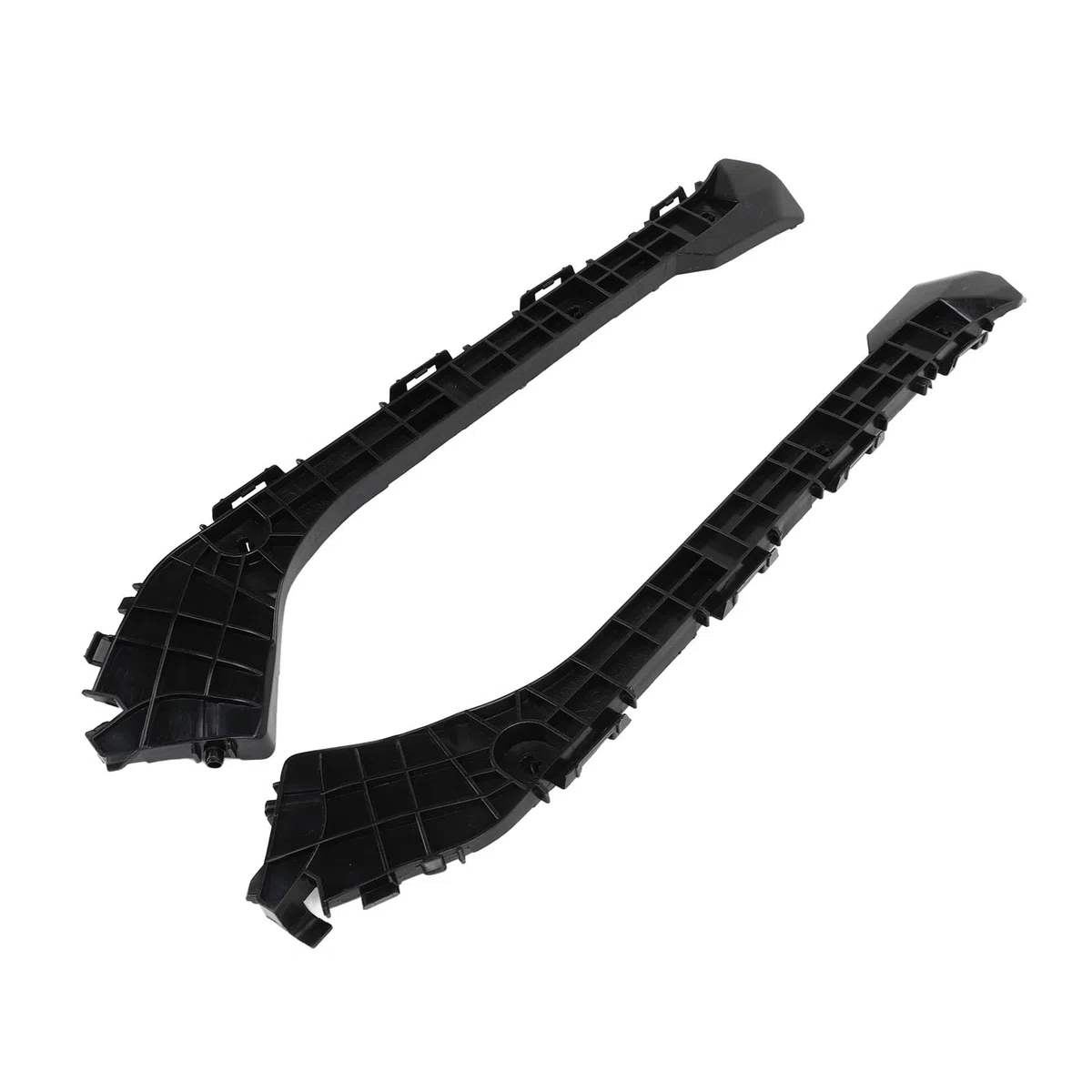 2010-2015 Soporte de Parachoques Trasero 5257647020 Juego Negro a Prueba de Golpes para una Conducción Segura, 1 par de Soportes de Montaje de Parachoques Trasero para Entusiastas del