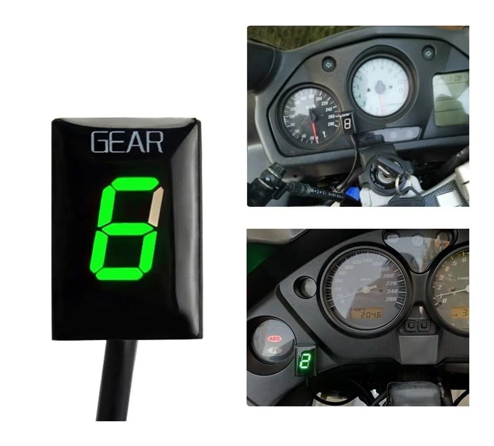 Moto Indicador Velocidades Accesorios para Motocicletas, Indicador De Marcha, Pantalla, Medidor, Sensores para XL125V, para Varadero XL1000V 125 1000 XL V 1000V