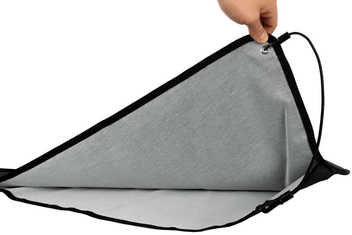 Knott Funda Universal para Freno de inercia para Remolque, 87 cm de Largo y 58 cm de Alto, para Proteger el Sistema de inercia en Parada, Apta para Muchos Frenos, para Uso Diario