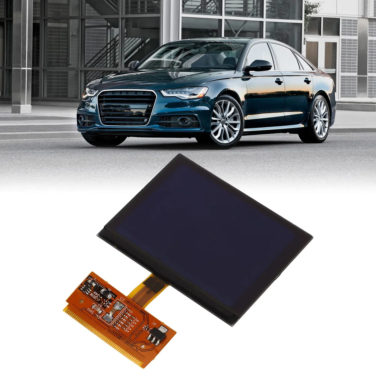 Aramox Dashboard Lcd Display, Dashboard Lcd Display Piezas de Reparación de Automóviles para A3 Todos los Modelos Se Envían con Caja