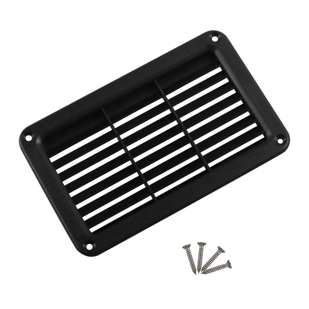 Panel de Ventilación de Aire para Caravana,MoreChioce Rectángulo Cubierta de Rejilla de Ventilación Cubierta de Parrilla de Aire Acondicionado con Conductos Cubierta de Rejilla de Ventilación de ABS