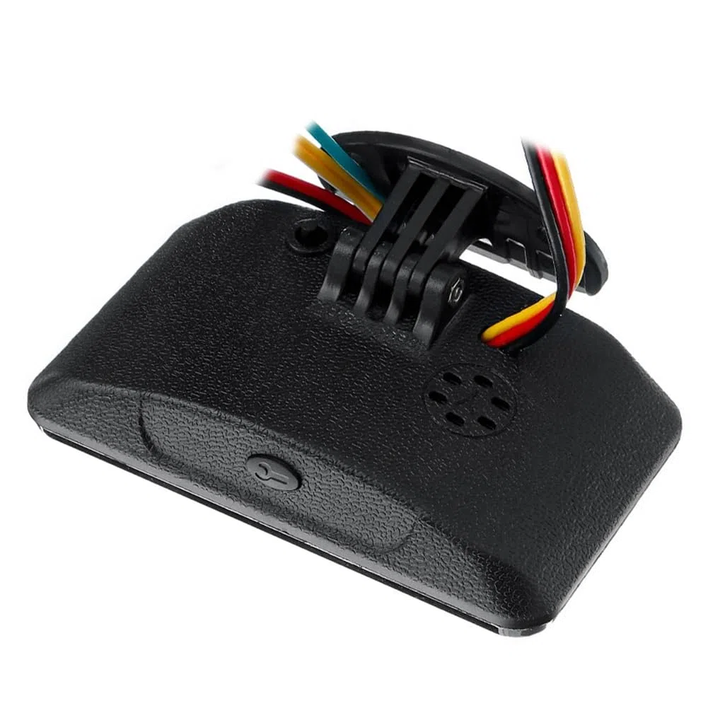 4 en 1 LCD 12V/24V VoltíMetro de PresióN de Aceite VoltíMetro Temperatura del Agua Indicador de Combustible de Aceite con Sensor de 10 Mm para CamióN Excavadora