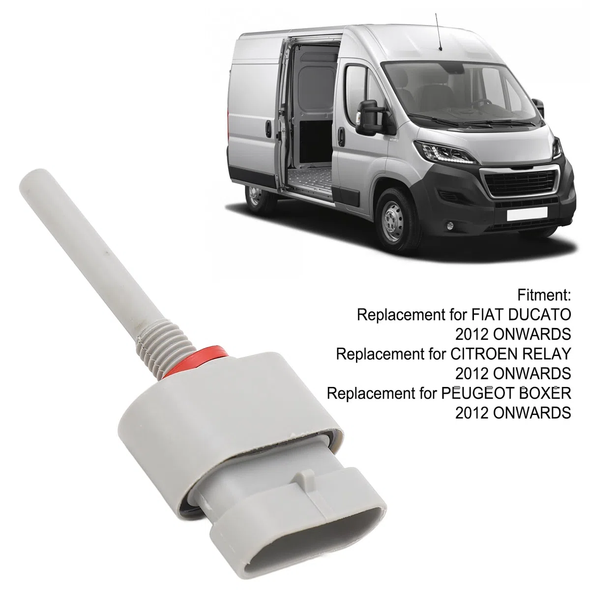 Sensor de Filtro de Combustible de Agua 77366566 Reemplazo Sensible para RELÉ 2012 en Adelante