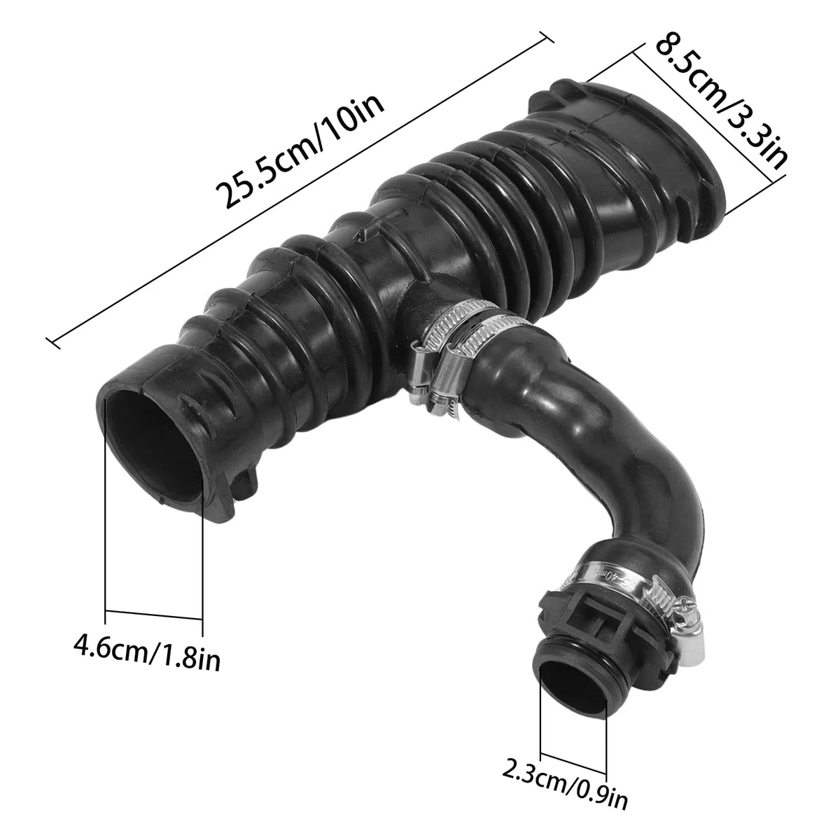 KASturbo Manguera de filtro de aire con filtro de aire para Focus 2004-2012 Focus C-Max 2003-2007 1336611 3M519A673MG 30680774