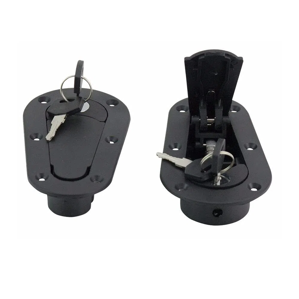 Kit universal de pasador de seguridad para capó de motor de coche, color negro