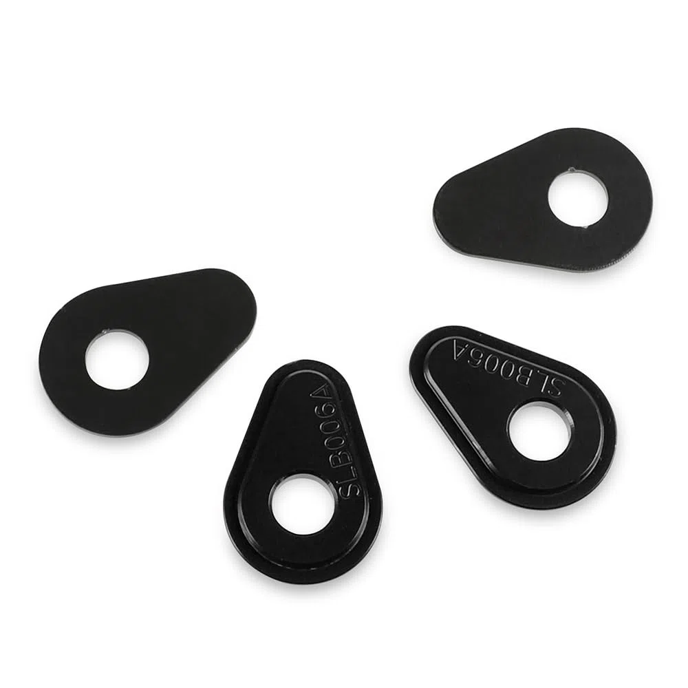 4pcs Moto Adaptadores de Indicadores de Dirección para MT-03 MT-07 MT-09 MT-10 Tenere 700 YZF-R1 R3 R6 R7 Tracer 900 XSR700 XSR900 - Negro