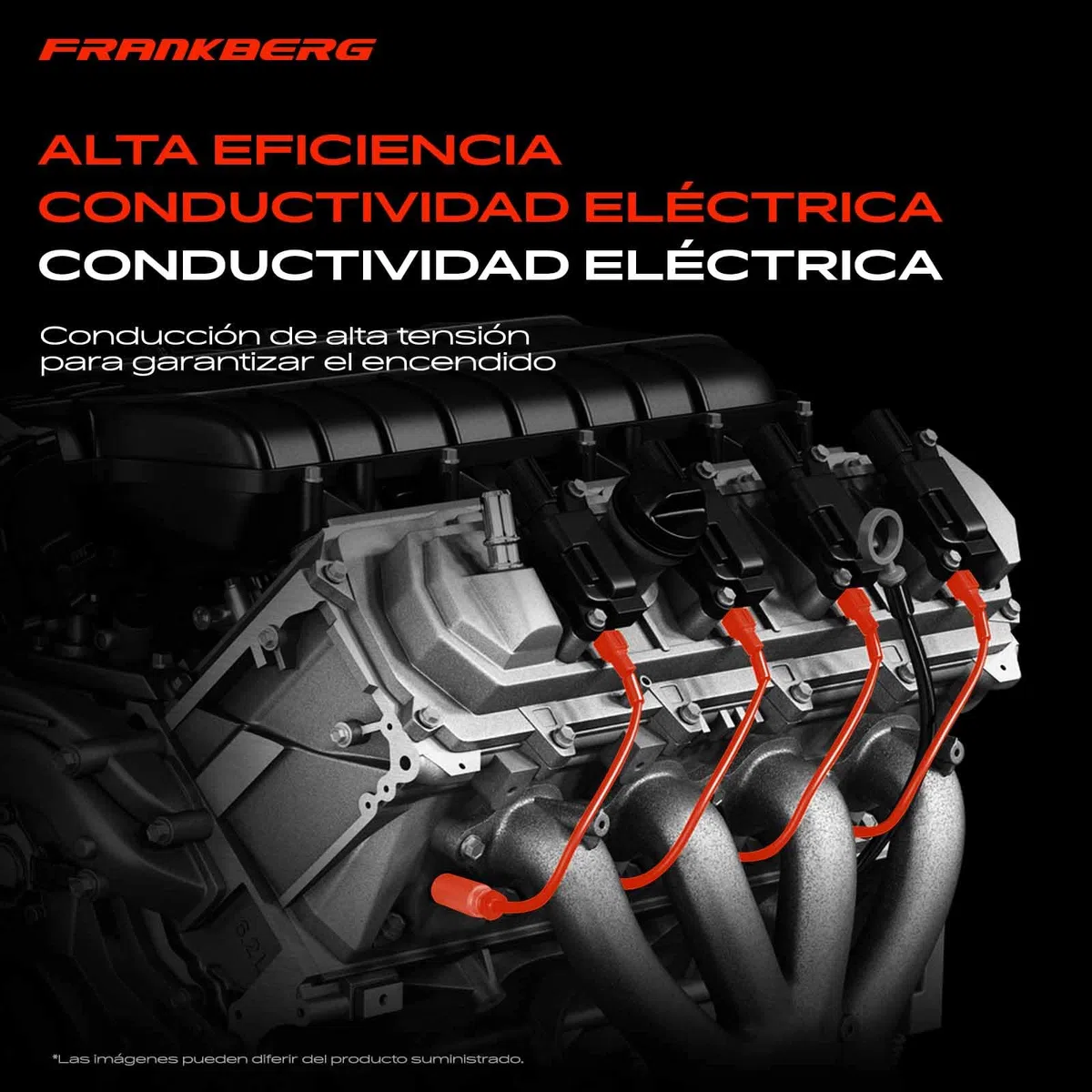 Frankberg 4x Juego de cables de encendido Compatible con i10 PA 1.1 Picanto SA 1.1 Getz TB 1.1 Atos MX 1.1 Picanto SA 1.0 Replace# ZEEF1530,2750102H00