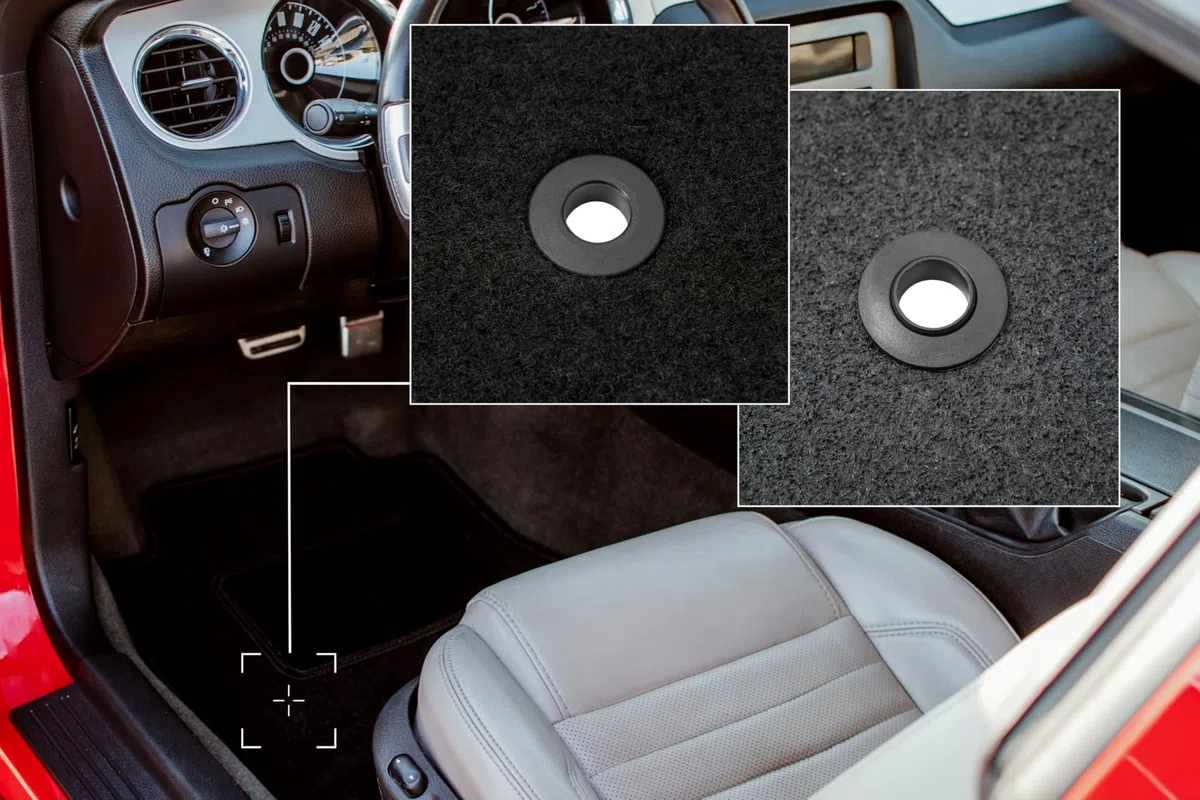 Alfombrillas de Coche de Terciopelo a Medida, compatibles con Subaru XV II SUV (2019), Alfombrilla para el Lado del Conductor, Terciopelo