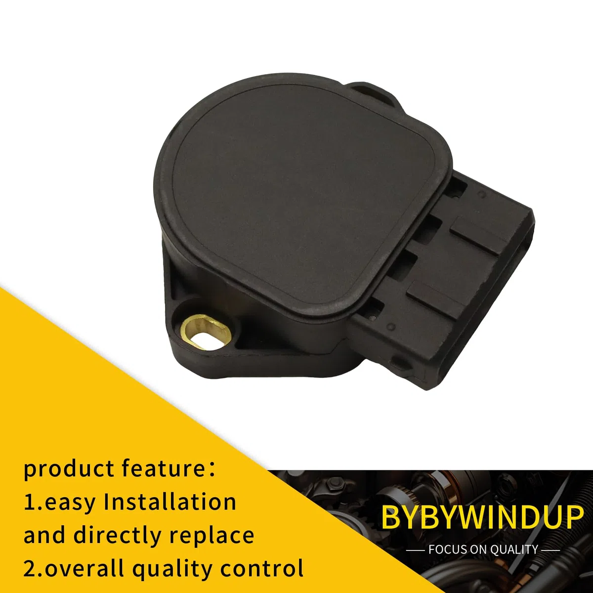 Sensor de posición del acelerador TPS Sensor del Pedal Compatible con Clio, Kangoo, Laguna, Megane, Scenic, repuesto para 8200139460 7700431918