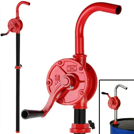 BOMBA MANUAL DE BARRIL PARA EXTRACCIÓN DE LIQUIDOS DE BIDONES aceite, lubricante, diesel...