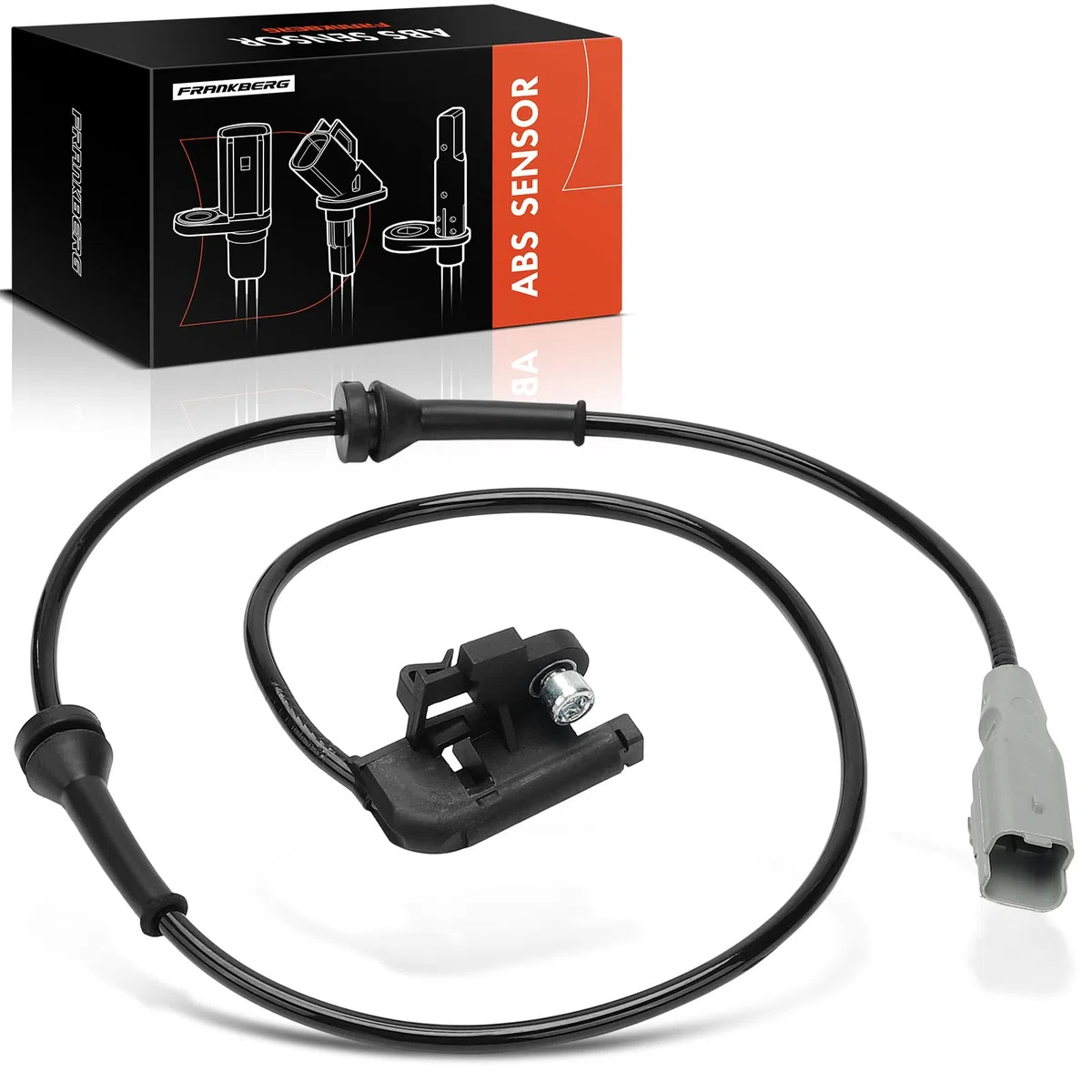 Frankberg Sensor de velocidad de ruedas Sensor ABS 2 Polos Compatible con 307 Break 3E 307 CC 3B 307 SW 3H 307 3A/C 307 SW Furgoneta/Touring 3E 3H Replace# 60414