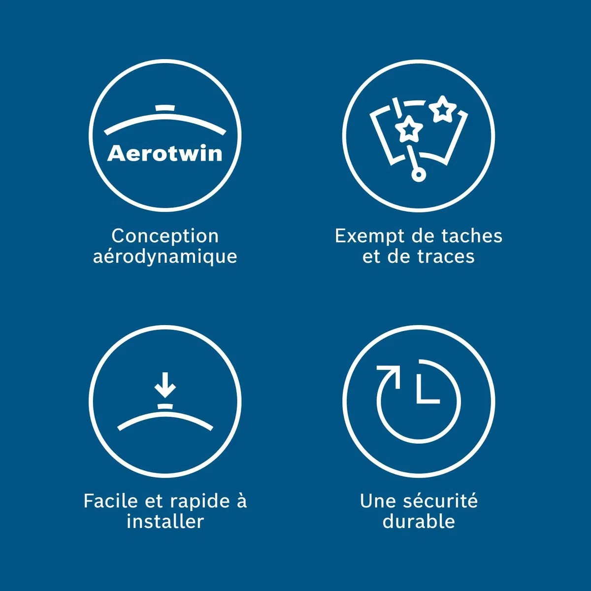 Bosch Aerotwin eA 933 S Limpiaparabrisas Frontal - Set de 2 Escobillas de Recambio para más Seguridad al Conducir, con Adaptador Multi-Clip Premontado, 55 cm / 55 cm, Embalaje Fino y Compacto