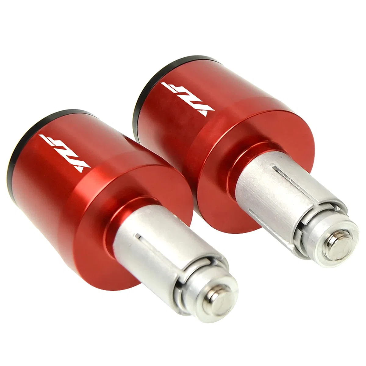 22mm 7/8 "Tapas de Extremo de Mano de Motocicleta para Yamaha YZF R1 R6 R125 R65 R3 600R Rojo