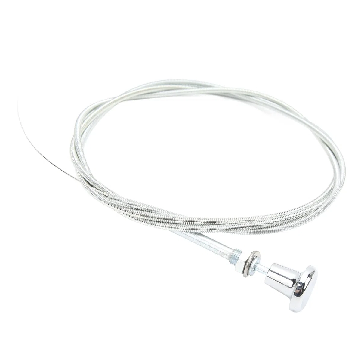 Generic Cable de Estrangulador Universal de 6 Pies Cable de Control de Estrangulador de Carburador de Tracción de con Acero Inoxidable de Alta Resistencia para