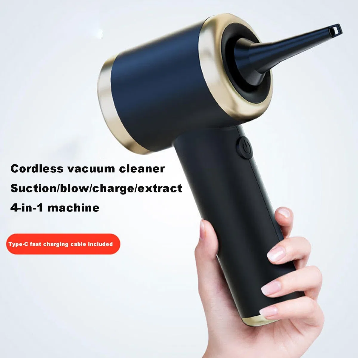 Aspirador de Coche portátil, aspiradora de Mano inalámbrica | Aspirador Potente para Coche doméstico pequeño,Aspiradoras compactas 5500 Pa, Accesorios de Coche, Kit de Limpieza de Coche para v