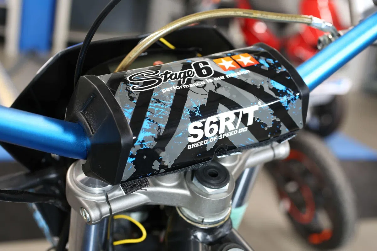 almohadilla manillar Stage6 MK2 azul