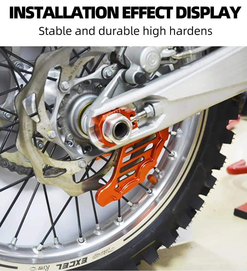Protector de disco de freno trasero de motocross para KTM 125-530 XCW XCF-W EXC EXC-F SX SXF XC XCF 6 Days TPI for Husqvarna for GasGas for Sherco SE