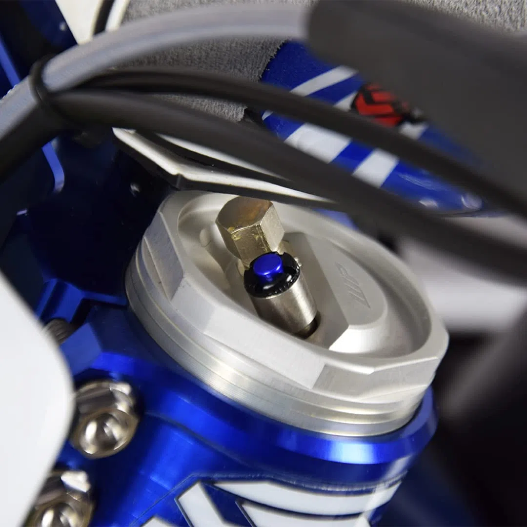 Purgadores de Horquilla WP MARZOCCHI M4 0.7 SCAR Compatible con KTM HUSQVARNA GAS GAS - Azul