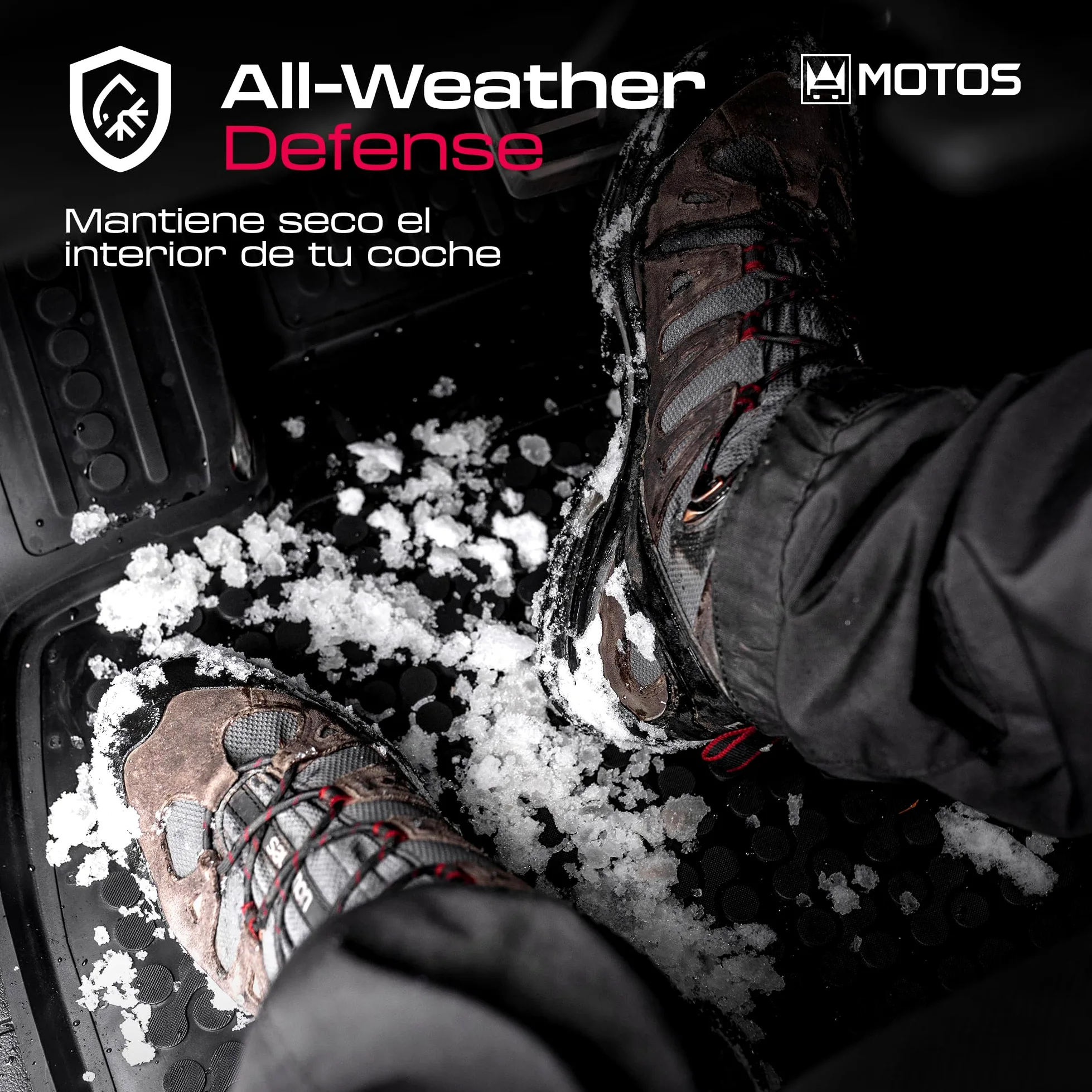 MOTOS Set de alfombrillas de goma y alfombrillas de maletero adecuado para BMW Serie 2 U06 desde 2021 Mejora la comodidad de tus viajes con la alfombrilla antideslizante para coche - alfombrillas para