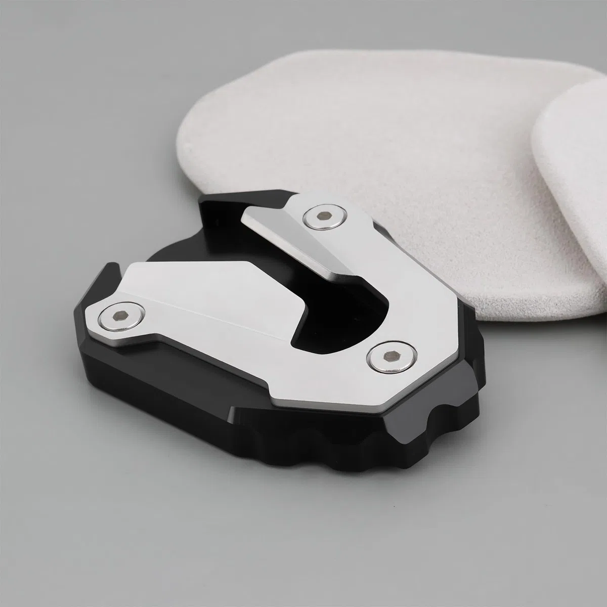 ECSiNG Almohadilla de Soporte Lateral Ampliable Compatible con Triumph Tiger 900 Rally Pro 2021-2025