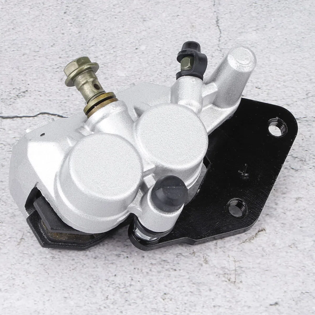 Pinza de Freno Trasero, Conjunto de pinza de freno trasero para motocicleta 100-125CC Motor, Conjunto de Pinza de Freno Trasero de Aleación de Aluminio para Motor