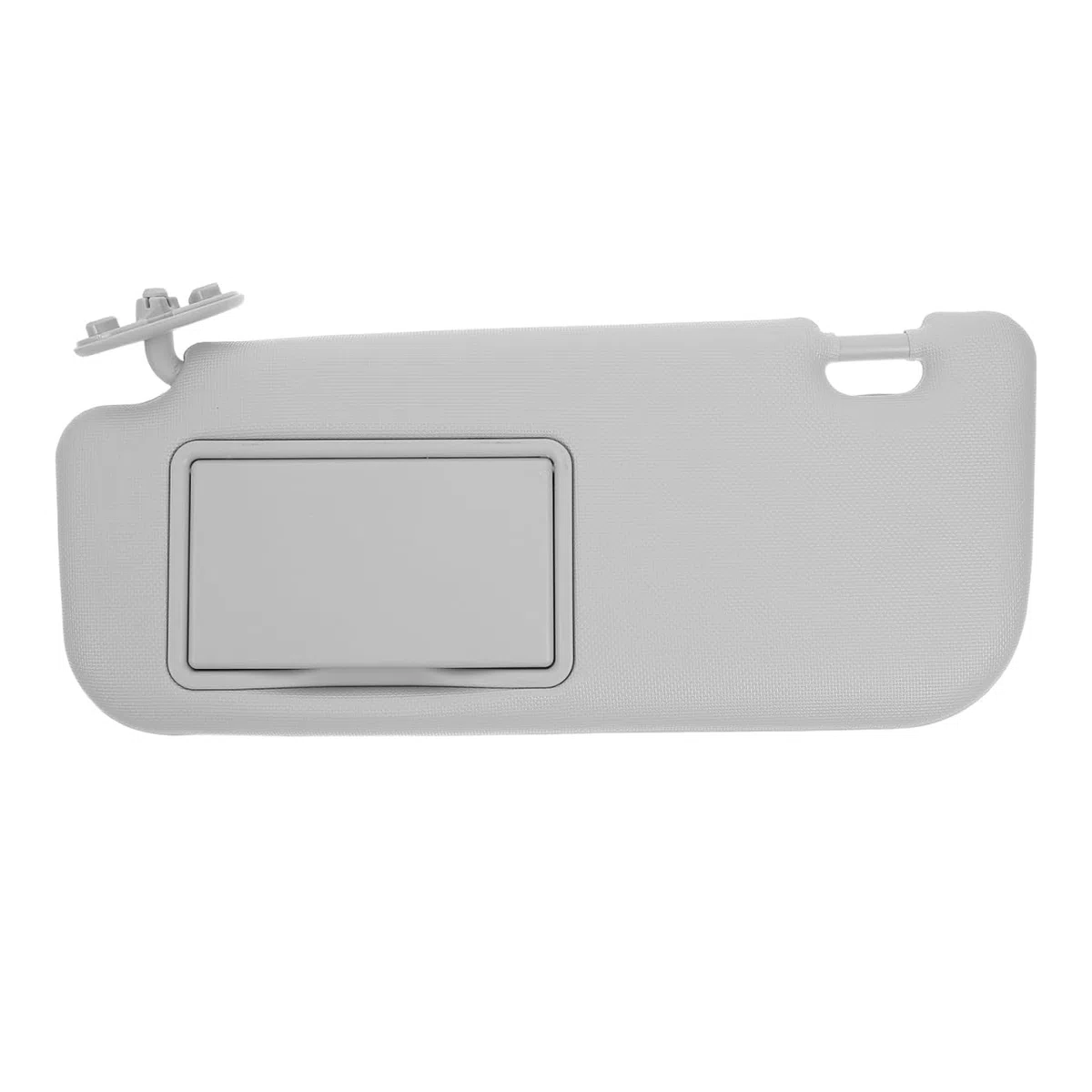 Visera Parasol Lado Izquierdo para Coche con Espejo Incorporado ProteccióN Solar Avanzada FáCil InstalacióN Material PVC Abs Gris (Modelos Levin 2014-2018)