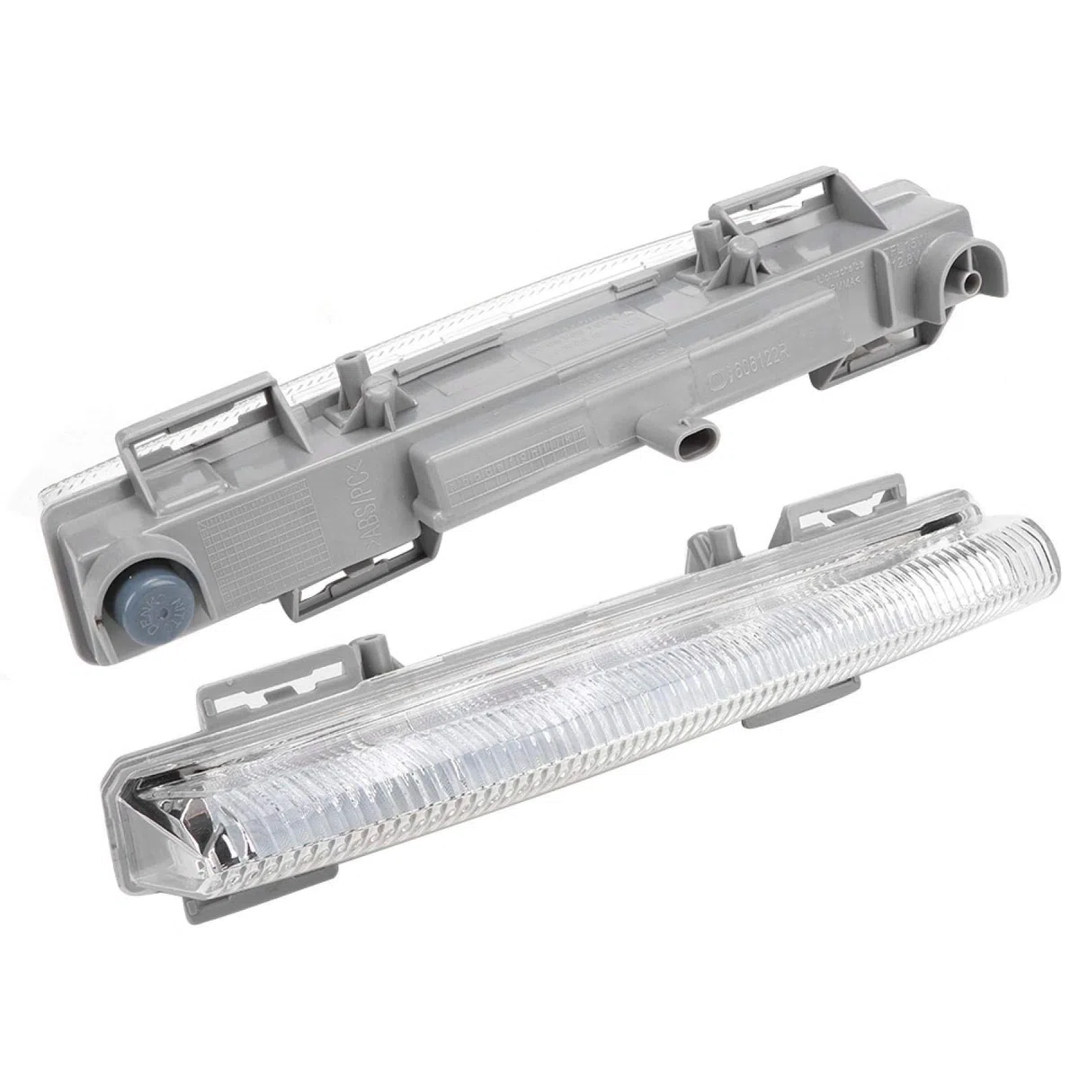 Luz diurna impermeable LED DRL anti-UV, lámpara de luz diurna ABS anticorrosión para coche, para Mercedes-Benz W204 Mercedes-Benz W212(Right light)