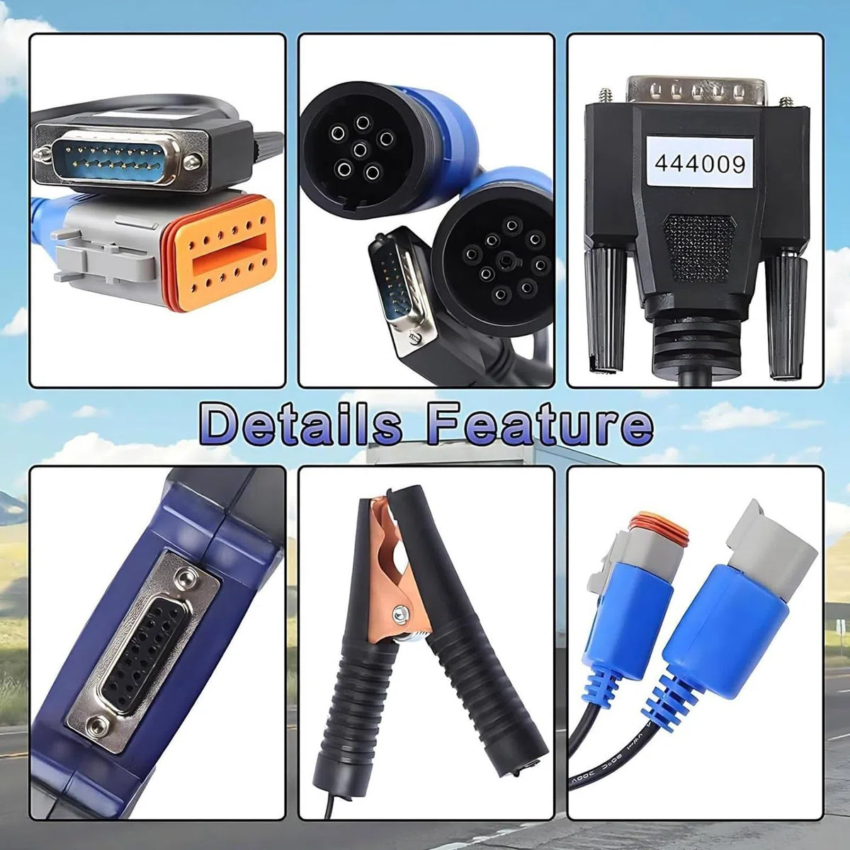 Nexiq USB-Link 3 (edición con Cable) - Equipo diagnóstico Todo Tipo vehículos, escáner Servicio Pesado Motores diésel, Camiones universales y excavadoras, rápido a los Datos vehículo.