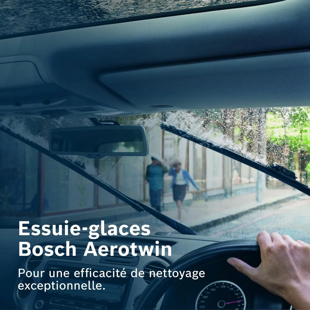 Bosch Aerotwin eA 933 S Limpiaparabrisas Frontal - Set de 2 Escobillas de Recambio para más Seguridad al Conducir, con Adaptador Multi-Clip Premontado, 55 cm / 55 cm, Embalaje Fino y Compacto