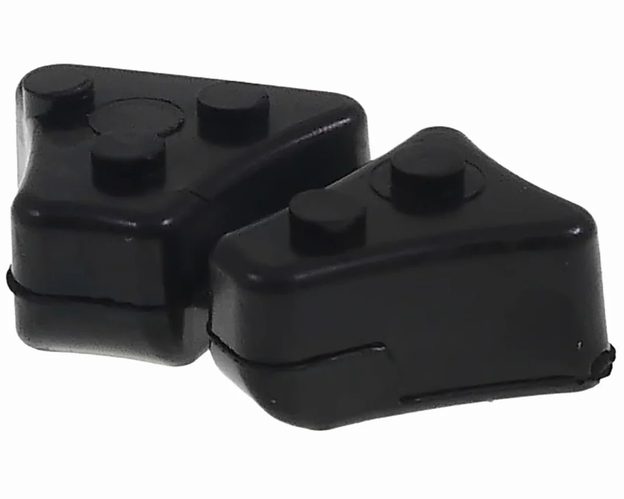 Juego de amortiguadores de rueda trasera para Yamaha MT-03 XT 600 660 XTZ XV 125 250 XVS 250 – 4 piezas – goma negra