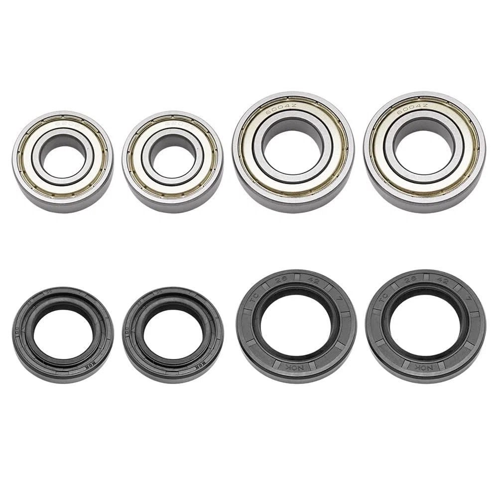 Kit cuscinetti e paraoli ruota anteriore compatibile con Yama-ha Raptor 700 660 350 250 125 Banshee 350 Warrior 350 YFZ450 Bear Tracker 250 Big Bear 250 Bruin 250 Blaster 200