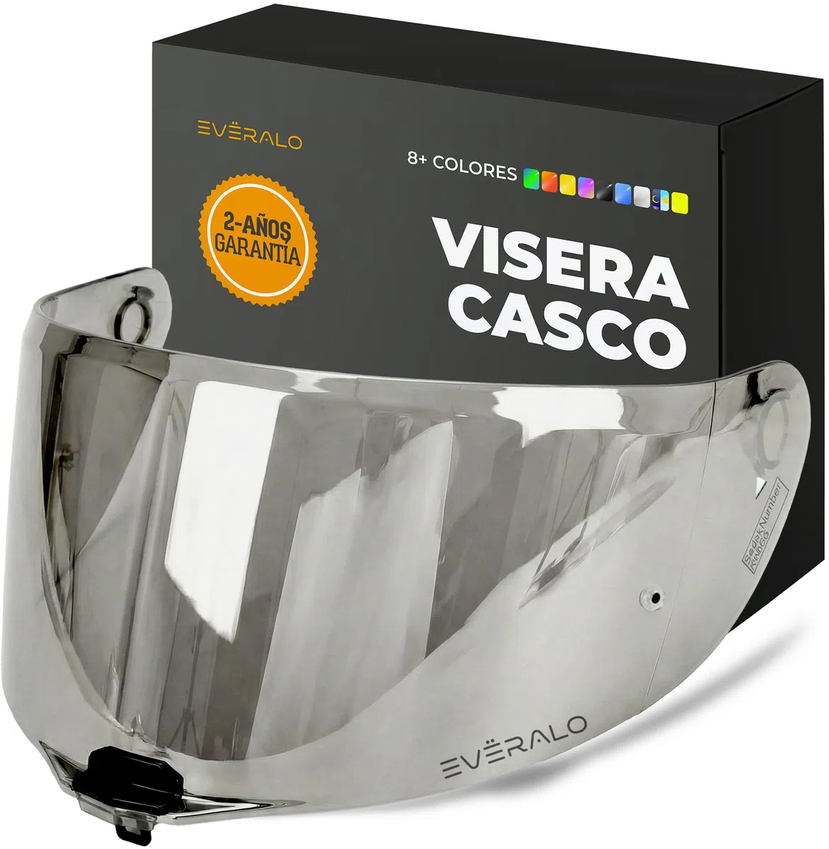 Visera compatible con LS2 FF811 - Vector 2 - Vector II Carbon (Cromo Espejo)