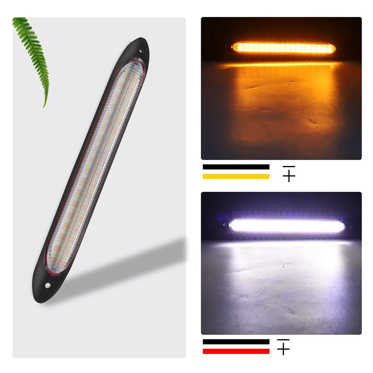 Luz diurna 15.5CM