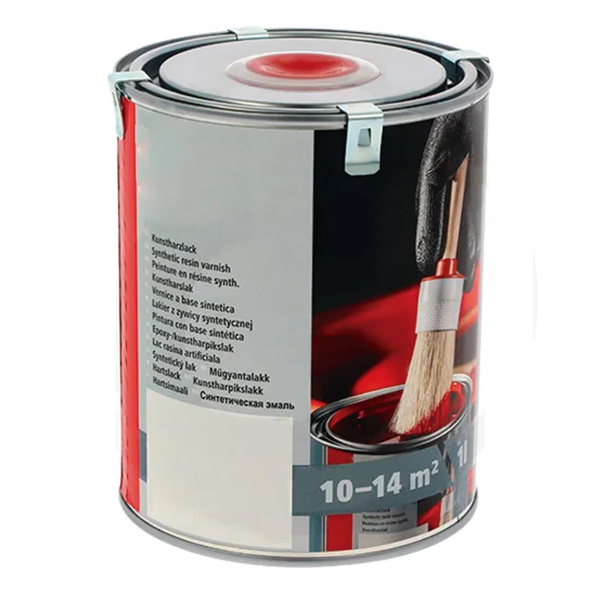 Genérico Pintura para Tractor RAL 3020 Rojo Tráfico 1L. Pintura para maquinaria agrícola y tractores. Pinturas especiales agricolas.