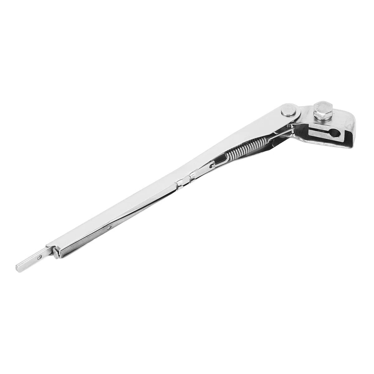 Generic Brazo de Limpiaparabrisas Eléctrico Duradero, Brazo de Limpiaparabrisas Ajustable de Acero Inoxidable para Hot Rod Boat Tractor UTV, Mantenimiento Eficiente en Días Lluviosos y