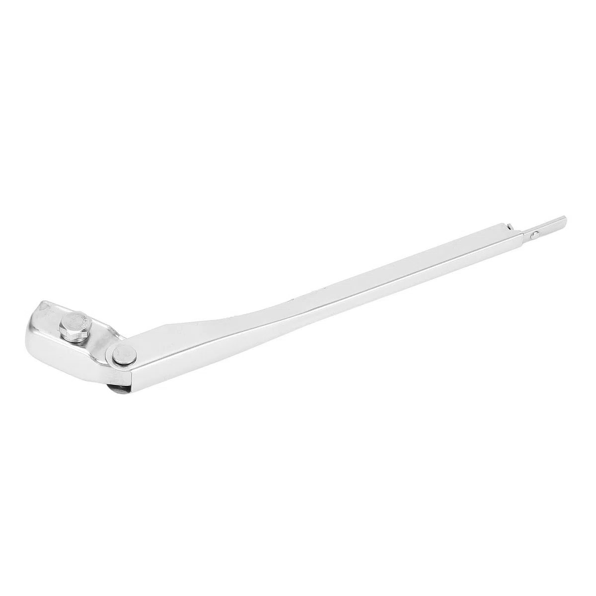 Generic Brazo de Limpiaparabrisas Eléctrico Duradero, Brazo de Limpiaparabrisas Ajustable de Acero Inoxidable para Hot Rod Boat Tractor UTV, Mantenimiento Eficiente en Días Lluviosos y