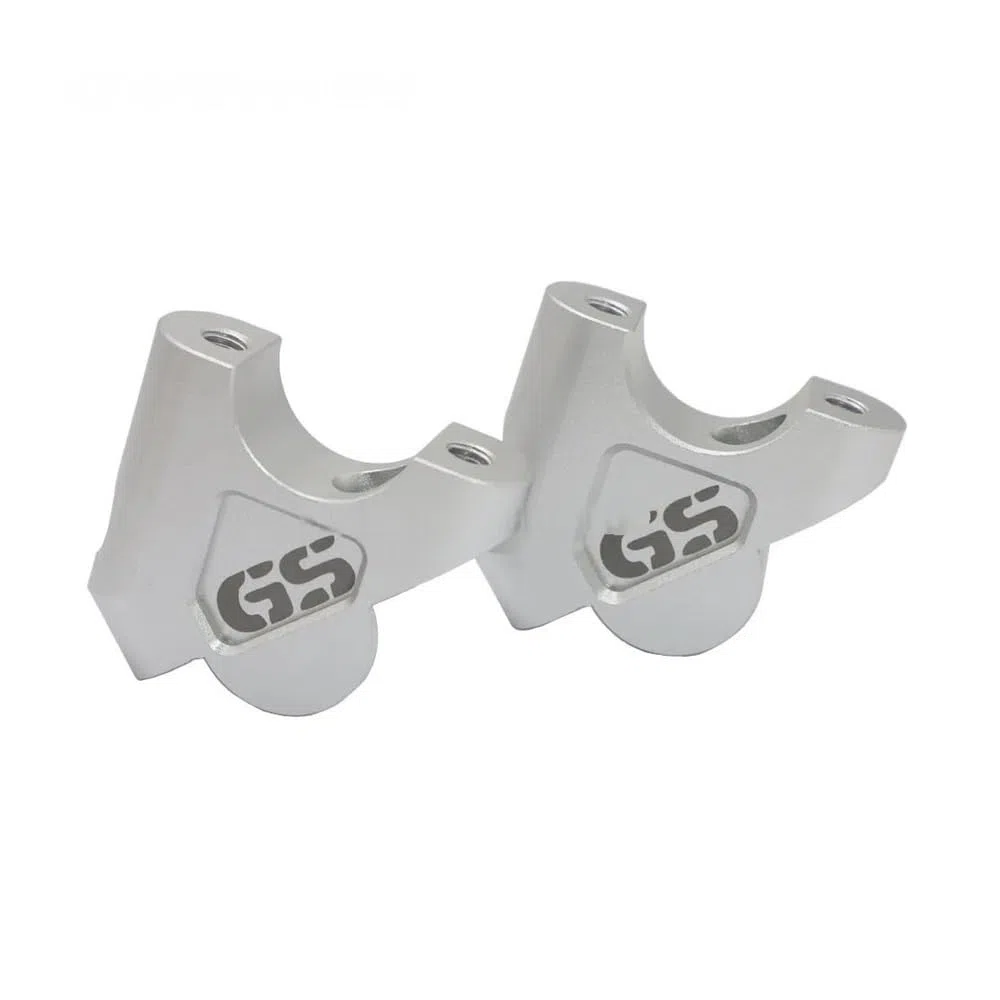 Manillar Elevado Abrazadera para ADV 2014-2019 R1200GS LC R 1200 GS R1250 GS Elevadores De Manillar Abrazadera De Barra Extender Adaptador con Pernos Abrazadera De Manillar