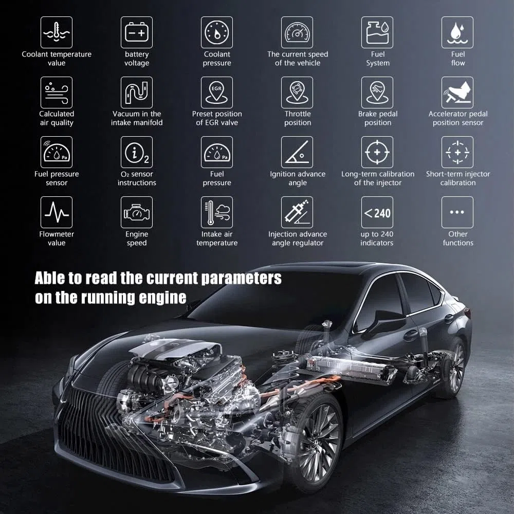 Último escáner de Coche OBD2 de 2021.11, Herramienta de Lectura Multidiag 2020.23 Utilizada para Herramientas Profesionales Vd para diagnóstico de Sistemas de Motor OBDII en Coches y Camiones