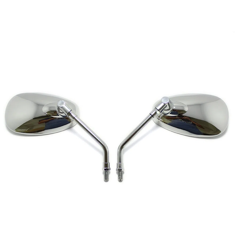 M10 10mm Retrovisores Moto Espejos Laterales para CBR600, scooter, bicicleta de calle, crucero, Chopper, bicicleta deportiva, ATV