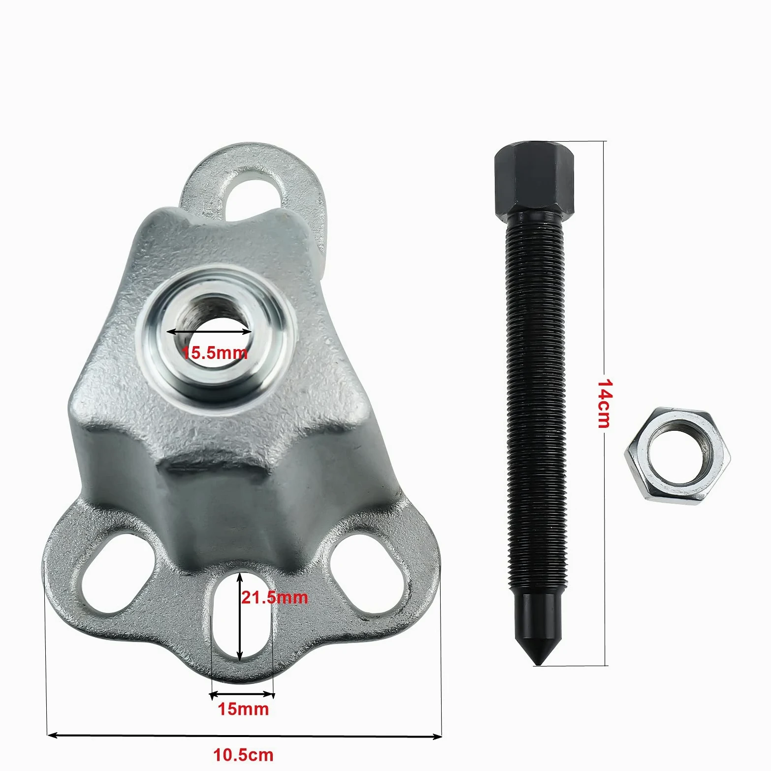 BOOMSTART Herramienta de extracción universal para instalación de buje delantero para coches de tracción delantera, reparación de automóviles, herramienta de extracción de instalador FWD