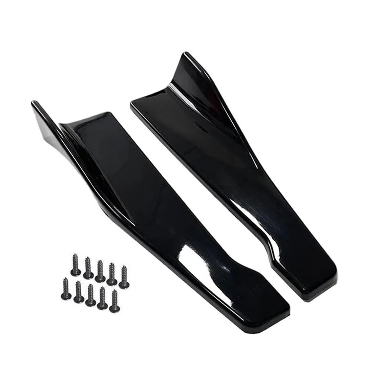 Faldón Lateral Trasero Para VW Para Golf 7 Coche Parachoques Delantero Trasero Winglets Faldón Lateral Tira Extensión Labio Spoiler Difusor Divisor Protector Arañazos Fibra Carbono Faldón Lateral Carr