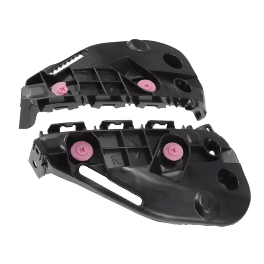 Riloer Soporte de parachoques, soportes de parachoques delantero, soporte de soporte de parachoques delantero, 2 soportes de parachoques izquierdo y derecho compatibles con Toyota Hilux 2016-2022,