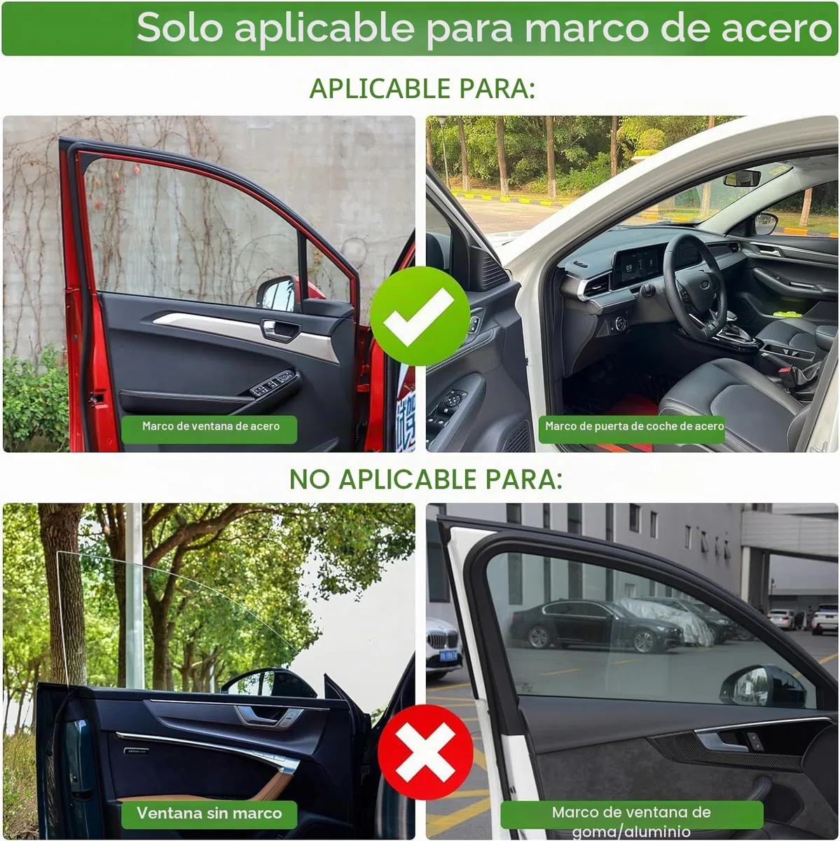 ZATOOTO Parasol Infantil Lateral - para Coche, Bebé/Niños/Mascotas/Adultos, Protección contra Rayos UV, Protección de Privacidad, Plata