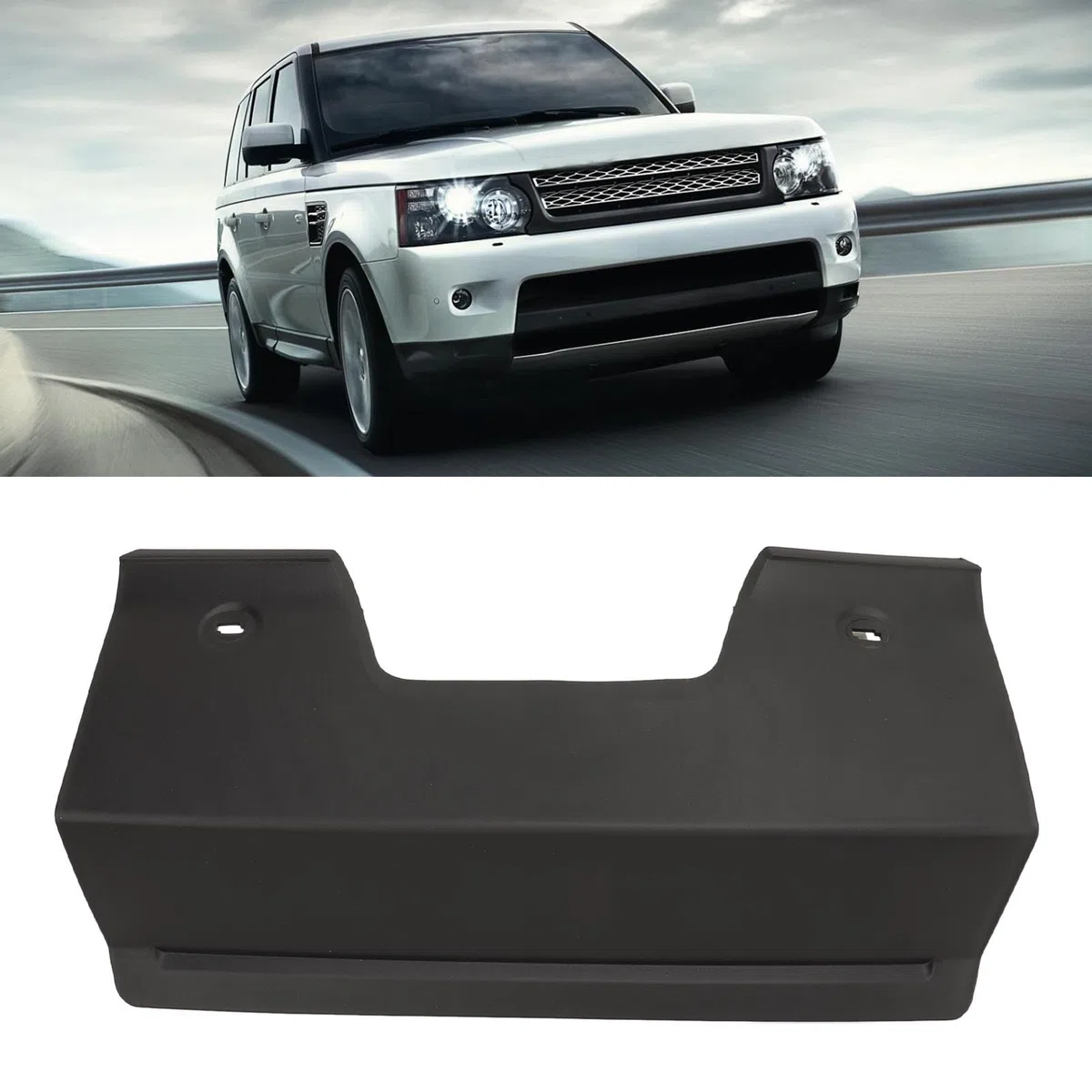 Cubierta de Gancho de Remolque para Parachoques Trasero LR015132 para Range Rover Sport L320 2009-2013 - Tapa a Prueba de Polvo con Clips, Protección Mejorada
