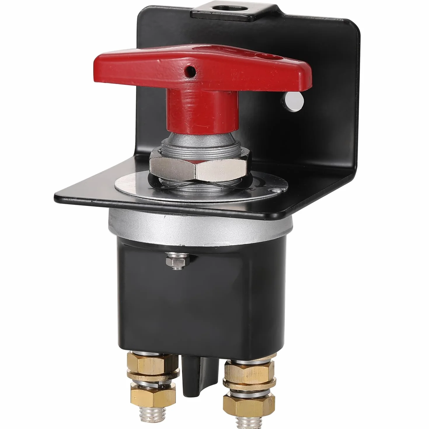 Greluma 1 pieza Interruptor de corte de batería de alta corriente de 300A,12-36V,con placa de bloqueo (reemplaza el 20247),interruptor maestro de desconexión de batería impermeable con manija fija