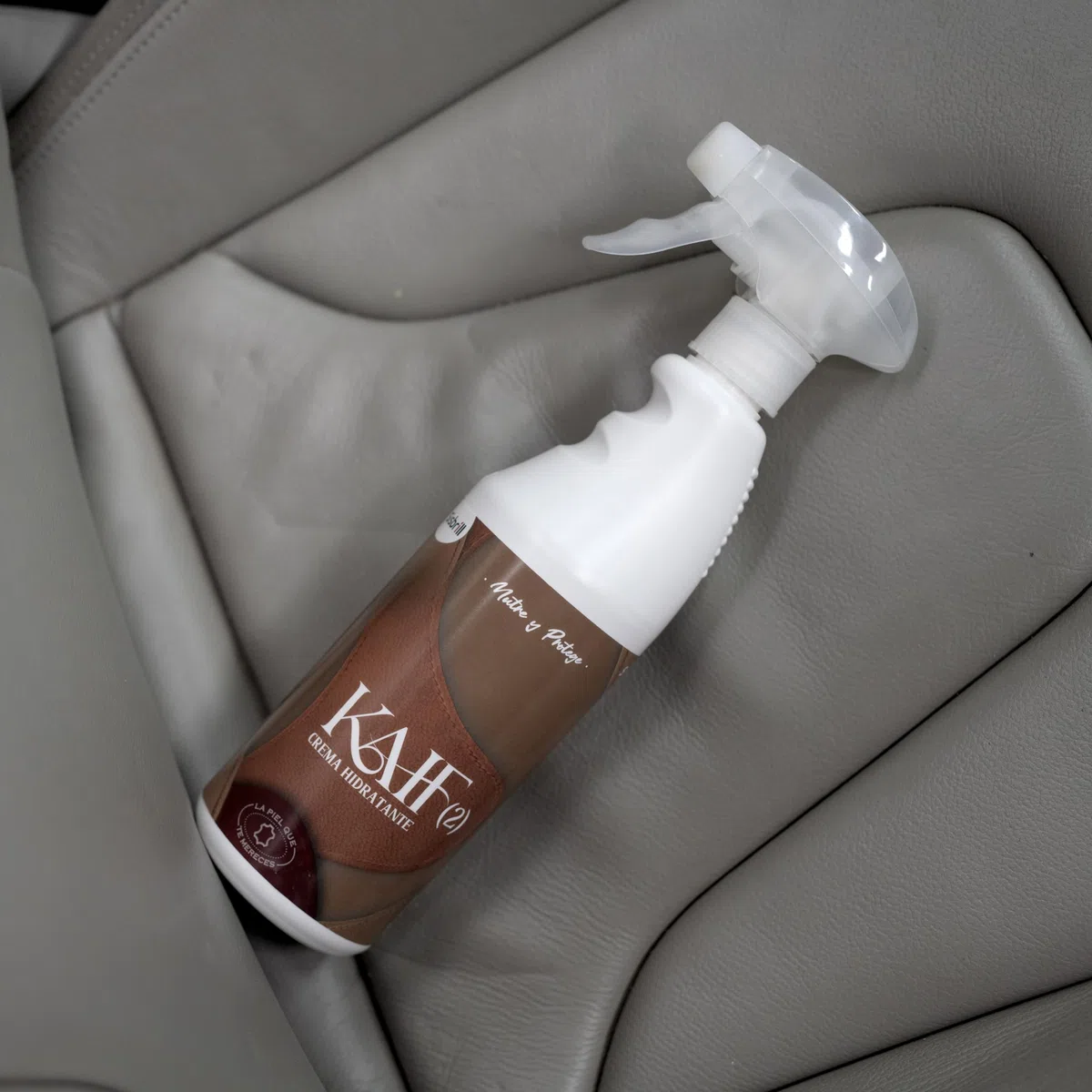 Sisbrill Kit Kaif de Limpieza y Nutrición de Cuero. | Kit Kaif para limpiar, nutrir y cuidar cuero y piel con acabado natural y no graso