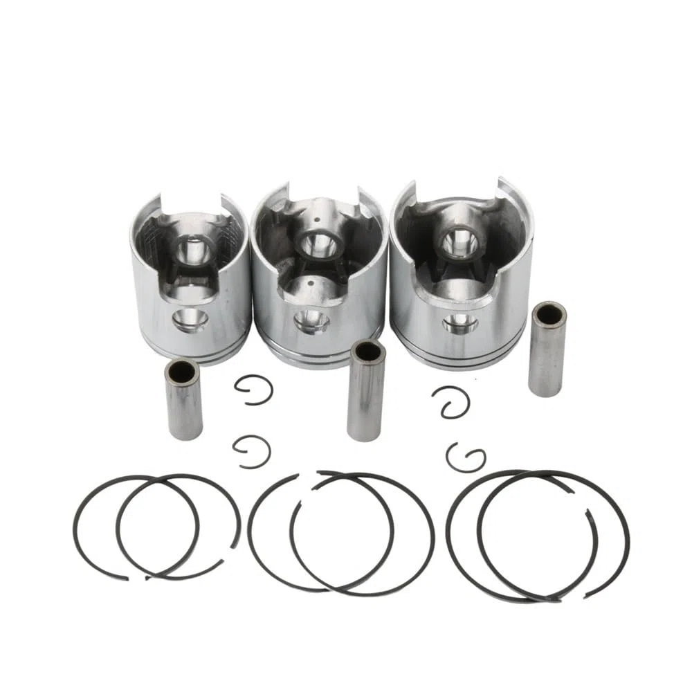 Kit de pistón 50cc 70cc 90cc 40,3 mm 47 mm 49 mm para Motor Minarelli AM6 de 2 Tiempos Compatible con CH Racing WSM WXE 50 2003-2005(50CC 40.3MM)