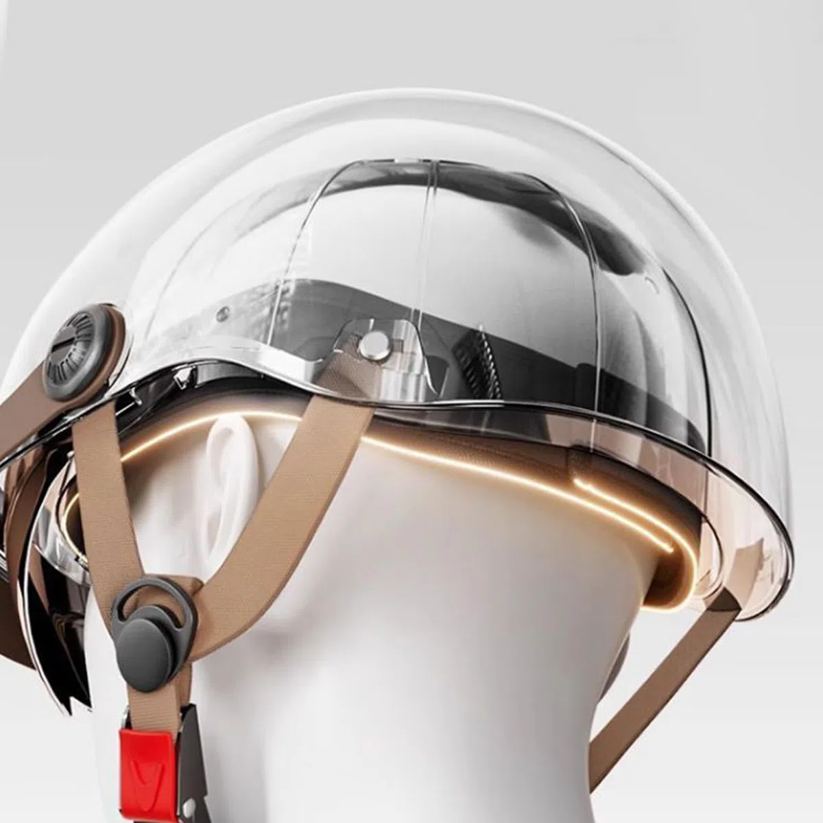 Medio Casco Verano Moto, 54-62 Cm Medio Casco Moto, Casco De Scooter, Gorro De Seguridad para Motocicleta De Cara Abierta, Gorro Rígido para Motocicleta, Ciclismo, Motocross, Cruiser Scooter